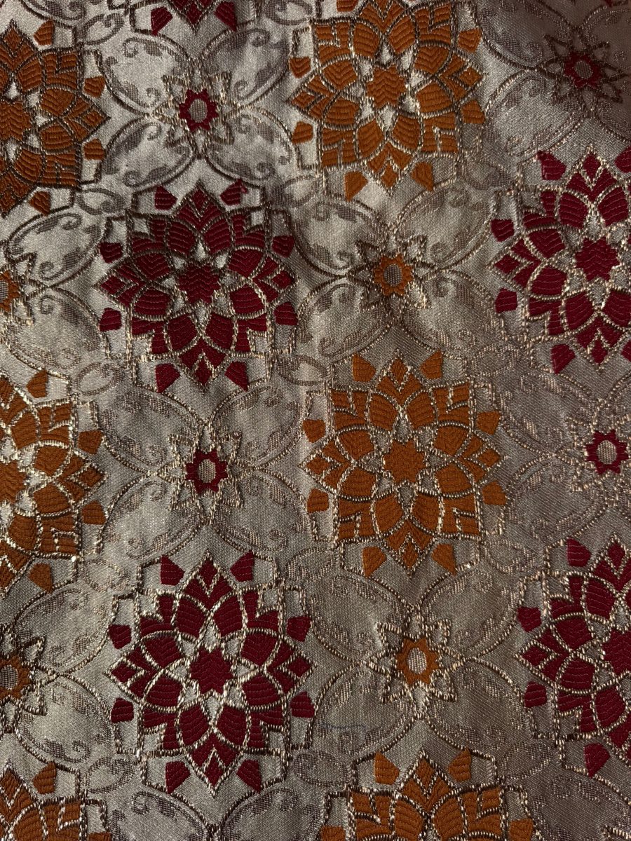 Brocard floral bordeaux Sanatex